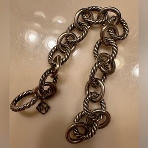 David Yurman Sterling Silver Chain Bracelet